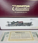 Mantua Tyco Ho 03008 Lindbergh Special Locomotive Tender Factory Mint #544/2500. Fixed Price $375.00.