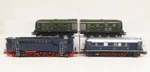 Marklin 37203 Ho Digital Dr Diesel Forefathers Locomotive Set 120, 140, 18. Fixed Price $463.99.