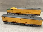 Life Like By Walthers Union Pacific Diesel Engine & 606B Car. Fixed Price $61.99.