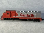 Rare Athearn SD-40 Santa Fe Rr Passenger Diesel Locomotive Ho. Fixed Price $95.00.