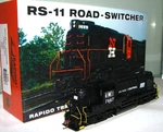 Ho Scale Rapido Trains Penn Central Alco RS-11 Road Switcher #7667 Dcc&sound. Fixed Price $249.95.