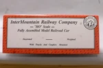 Intermountain Railway Company 45102-33 Canada (cpwx) Cylindrical Hopper Car. Fixed Price $41.95.
