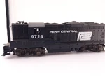 *read* Athearn Ho Scale Penn Central GP9 Dummy Diesel Locomotive Pc 9724 Train. Fixed Price $41.95.