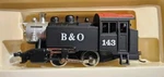 Model Power Ho Scale 0-4-0 Locomotive B*o #143. Fixed Price $56.99.