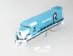 Athearn Genesis GP15-1 Body Shell Rock Island Rail Rilx 1106 Led Lights Ho Scale. Fixed Price $49.99.