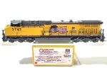 Overland Omi Up Ge AC44CTE Union Pacific #5747 Ho Brass Model #6583.2. Fixed Price $1599.95.