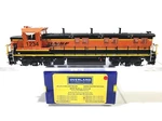 Overland Omi Bnsf 3GS21B Genset Burlington Northern 1234 Ho Brass #AA-1351-5 Dcc. Fixed Price $1599.95.