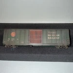 Weathered Ho Scale Atlas Texas Mexico Railway 50 Box Car Tm 3009. Fixed Price $55.00.