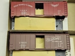 Ho Athearn 40 Ft Box Car Group -see Description/price Per. Fixed Price $10.00.