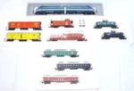 Marklin Ho Usa Texas Pacific Gm Emd F7 Locomotive & Full Goods Wagon Set Mib!. Fixed Price $799.99.