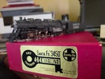 Ho Brass Key Imports Atsf 4-6-4 Hudson Custom Paint & Decals. Fixed Price $350.00.