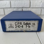 Scale Model Train Van Hobbies Brass Canadian Pacific Cpr Selkirk 2-10-4 T-1C. Fixed Price $350.00.