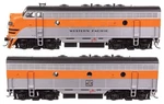 Walthers 11419 Emd F7 A-b Locomotive Set Standard Dc Western Pacific #921D/921B. Fixed Price $259.99.