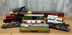 Vintage Atlas 7002 Union Pacific Ho Scale With 13 Cars Hersheys Crane Hauler. Fixed Price $95.00.