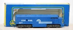 Ahm Conrail 1577 Blue Diesel Locomotive Ho Scale Lights Up Tested Working. Fixed Price $34.99.