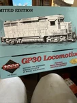Ho-scale GP30 Proto 2000 Series Locomotive & 6908 New In Unopened Box. Fixed Price $98.75.