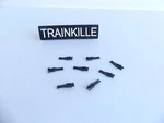 Jouef HJ2358 / ER3518 Black Harpoon Type Couplings For Nem Enclosures. Fixed Price $7.07.