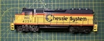 Athearn Emd GP40-2 Chessie System & 4167 Ho Train Engine Box Tested. Fixed Price $100.00.