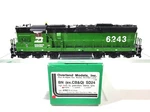 Overland Omi Bn SD24 High Hood Burlington Northern #6243 Brass Model #6762.1. Fixed Price $1499.95.