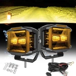 2X Auxbeam 5" Side Shooter Led Work Light Bar Spot Pods Ditch Fog Lamp Amber Drl. Fixed Price $135.73.
