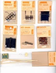 Ho Passenger And Freight Car Parts, New Old Stock. Fixed Price $5.95.