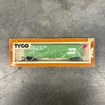 Tyco 100 024 Ho Gauge Boxcar 50-FOOT Plug Door Burlington Northern Green Plastic. Fixed Price $14.24.