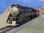 Ho Bachmann 4-8-4 GS4 Steam Locomotive Southern Pacific #4459 Dcc War Baby Black. Fixed Price $200.00.