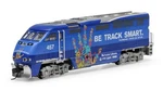 Athearn Emd F59PHI Amtrak Amtk #457 Dc Led ATH15298. Fixed Price $149.00.
