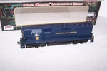 Atlas Master Decoder Locomotive GP-40 High Nose #8945-NORFOLK & Western Cab#. Fixed Price $109.00.
