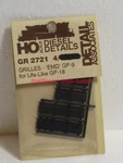 Associates Ho 2721 Diesel Details Grilles 'emd' GP-9 For Life-like GP-18. Fixed Price $10.00.