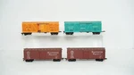 Mantua Ho Southern Pacific Box Cars & Santa Fe Missouri Stock B6. Fixed Price $17.50.