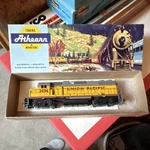 Athearn Ho Diesel Locomotive GP38-2 Union Pacific Yellow Gray Analog 4611. Fixed Price $175.00.