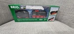 Brio World 33884 Battery Powered Steam Train Wooden Track Electric Locomotive. Fixed Price $57.98.