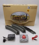 Bachmann 00641 Ho Scale Dewitt Clinton Historic Steam Train Set- Track Only/box. Fixed Price $34.99.