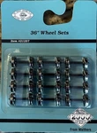 Life Like Proto 2000 Series 36" Wheel Sets Pack #21257 Nip. Fixed Price $11.99.