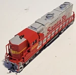 Life-like Ho Scale 3560 Santa GP9 Diesel Locomotive Engine * Tested. Fixed Price $19.99.