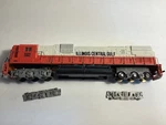 Tyco/mantua Ho #4301 Ic Illinois Central Train Engine C430 Runs Well New Parts. Fixed Price $24.99.