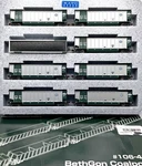 Kato 106-4608 Bethgon Coalporter With Load Car Set Bnsf Metal Wheels. Fixed Price $159.99.
