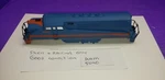 Shell And Railings Only Ahm: BL-2 Locomotive 5040 Chicago & Eastern Illinois. Fixed Price $29.66.