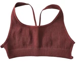 Free People Intimately Women's Sunset Strappy Racerback Bra Choco Wine Xs/s New. Fixed Price $10.99.