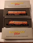 Ho Scale, Bachmann Plus, 11234, 1123, "sp Daylight" Emd F7 A&b Diesel #354, #541. Fixed Price $95.00.