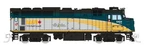 Rapido Gauge F40PH-2D Dc/silent Renaissance Scheme Via Rail #6409 Pn 582010. Fixed Price $199.99.