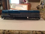 Tyco 243D Ho Delaware & Hudson Alco 630 Diesel Engine Lighted W/original Box!. Fixed Price $50.00.