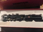 Ho Scale Mantua 349-520.PRR 4-6-2 Lt Pacific With Burlington Route Tender Read!!. Fixed Price $150.00.