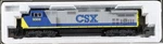 Kato Ho Scale Locomotive 37-1303 Ge C44-9W "dash 9" Csx #9009 New!. Fixed Price $135.00.