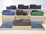 Seven Rivarossi Italy Ho Boxed Unused Tender BODIES-1 With Wheels New Old Stock. Fixed Price $49.99.