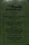 Grande Railway Actrion Road Agreement Bra Brotherhood 1969 CPC2. Fixed Price $10.95.