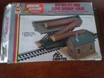Ahm 11011 Operating Log Dump Car And Station Ho Scale - Open Box Complete. Fixed Price $17.00.