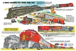Lionel Trains 1951 Model Railroad Vintage-style Advertising Poster. Fixed Price $19.95.