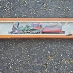 Tyco Ho 4-6-0 Steam Locomotive Dc Analog Light Tender Santa Fe Mpn 233B. Fixed Price $29.99.